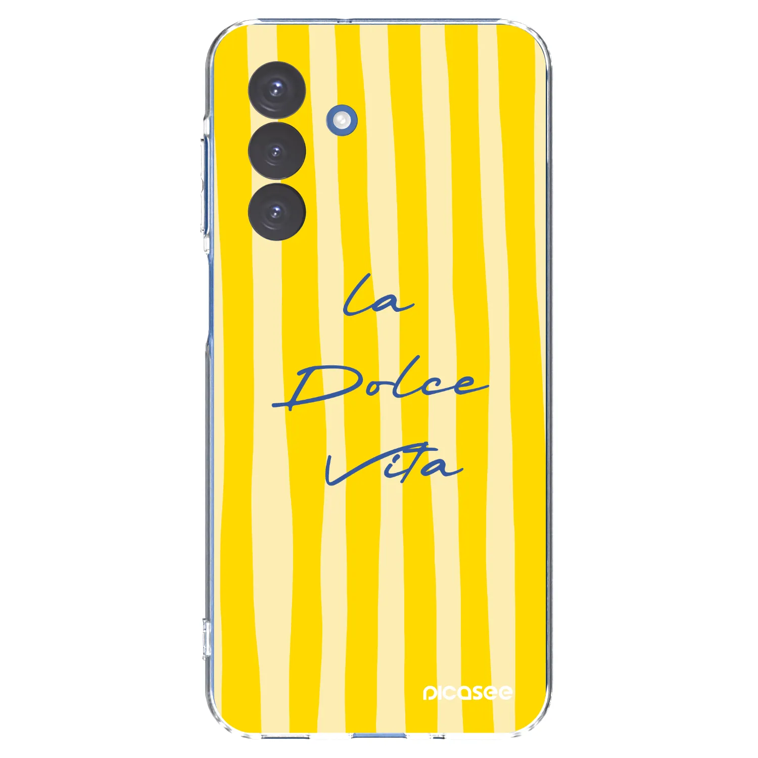 Picasee Samsung Galaxy A17 5G Hülle - Transparentes Silikon - Ladolcevita