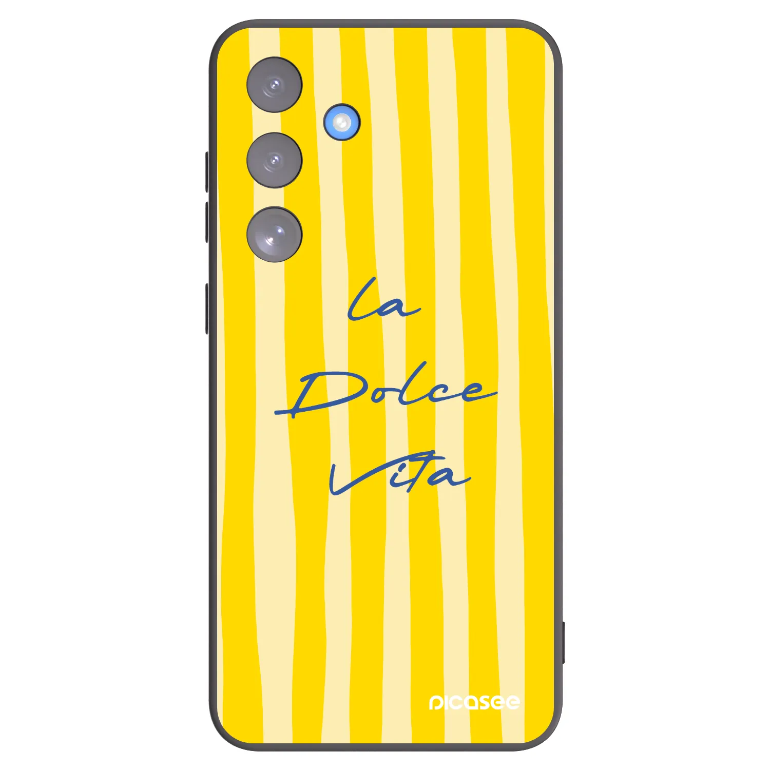 Picasee Samsung Galaxy S25 FE 5G Hülle - Schwarzes Silikon - Ladolcevita