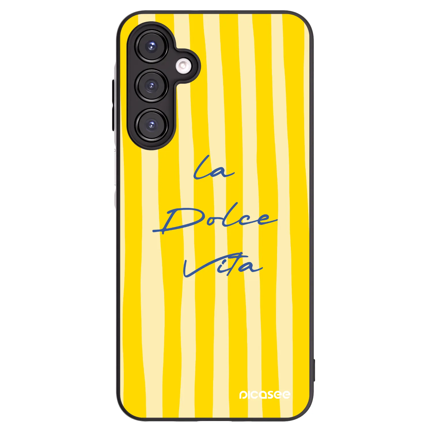 Picasee Samsung Galaxy A16 4G Hülle - Schwarzes Silikon - Ladolcevita
