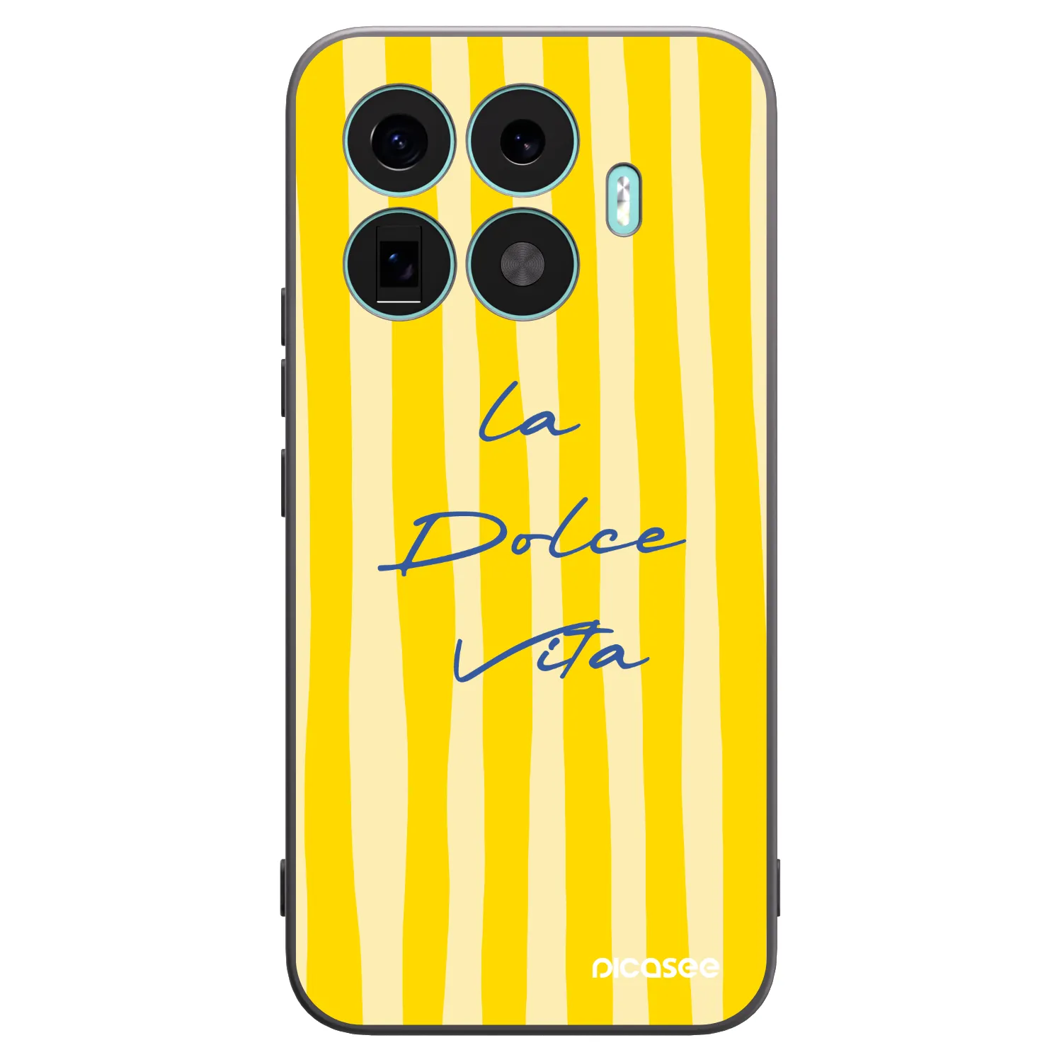 Picasee Xiaomi 17T Pro Hülle - Schwarzes Silikon - Ladolcevita