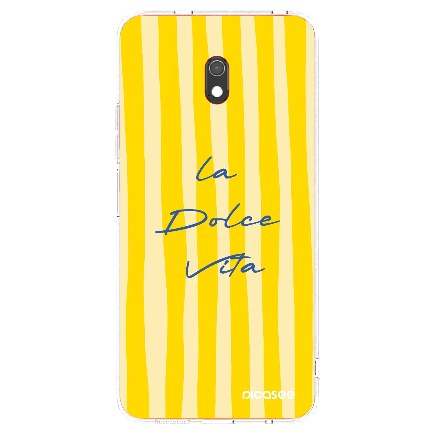 Picasee Xiaomi Redmi 8A Hülle - Transparentes Silikon - Ladolcevita