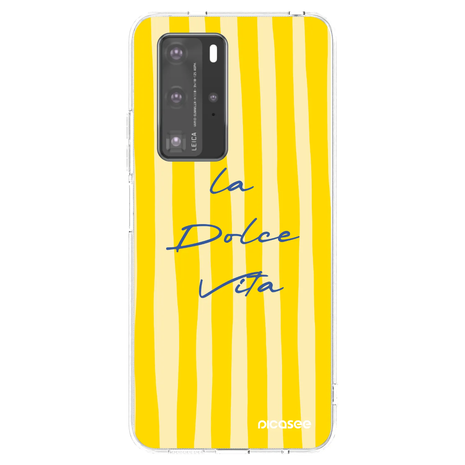 Picasee Huawei P40 Pro Hülle - Transparentes Silikon - Ladolcevita