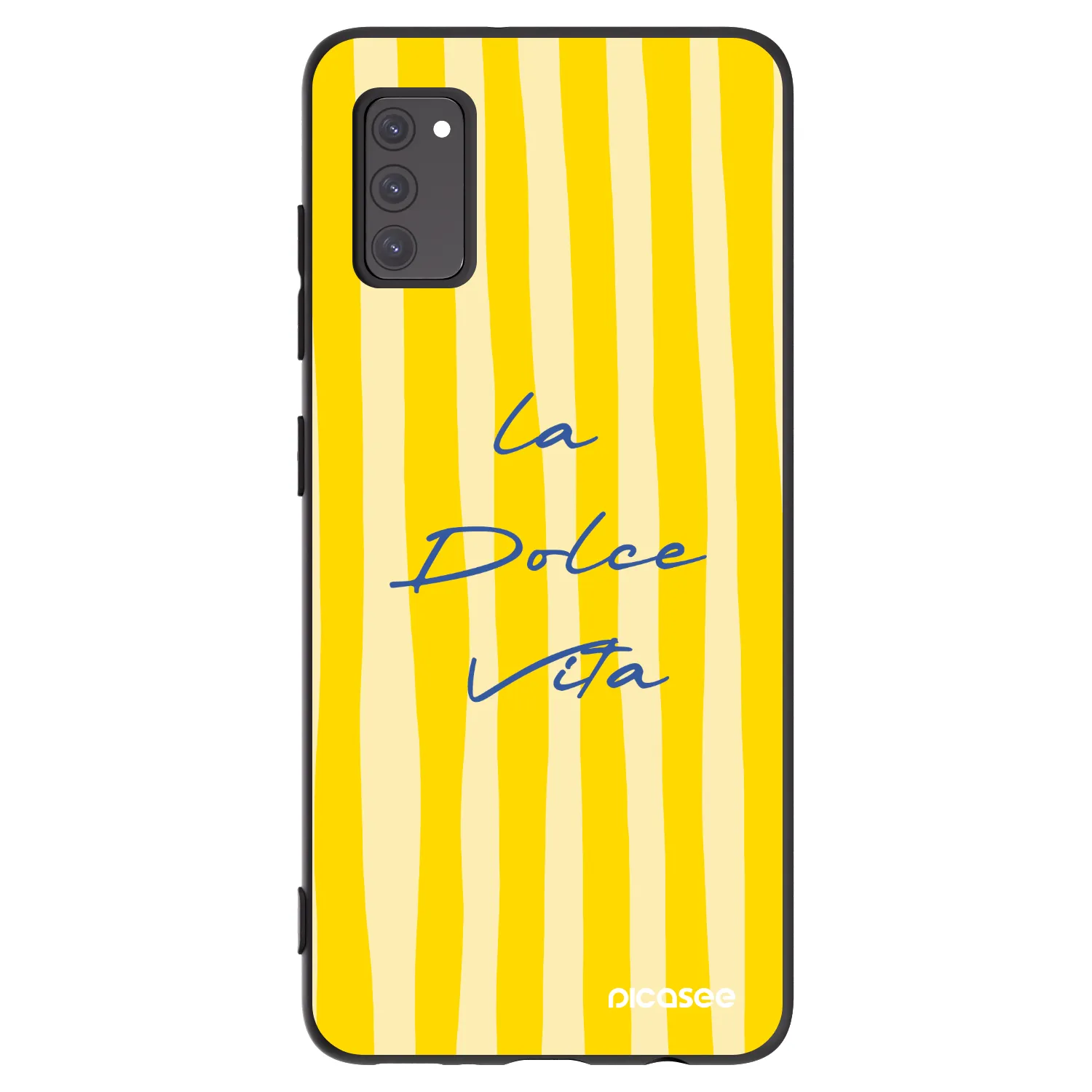 Picasee Samsung Galaxy A41 A415F Hülle - Schwarzes Silikon - Ladolcevita