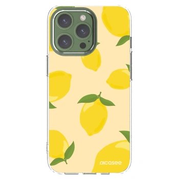 Picasee Apple iPhone 13 Pro Hülle - Transparentes Silikon - Limoncella