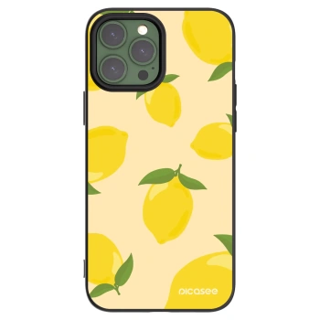 Picasee Apple iPhone 13 Pro Max Hülle - Schwarzes Silikon - Limoncella