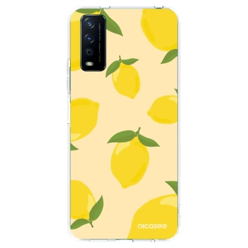 Picasee Vivo Y11s Hülle - Transparentes Silikon - Limoncella