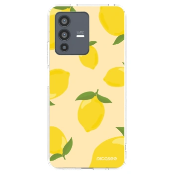 Picasee Vivo V23 5G Hülle - Transparentes Silikon - Limoncella