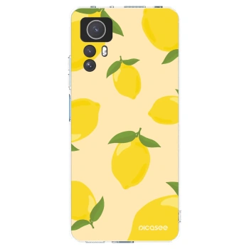 Picasee Xiaomi Redmi Note 12S Hülle - Transparentes Silikon - Limoncella