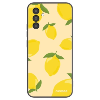 Picasee Samsung Galaxy A04s A047F Hülle - Schwarzes Silikon - Limoncella