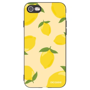 Picasee Apple iPhone 8 Hülle - Schwarzes Silikon - Limoncella