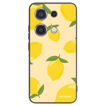 Picasee Xiaomi Redmi Note 14S Hülle - Schwarzes Silikon - Limoncella