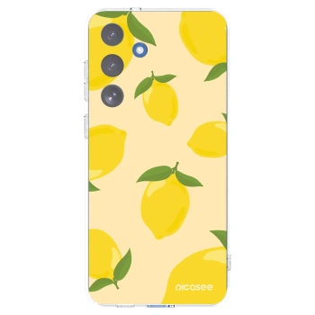 Picasee Samsung Galaxy S25 FE 5G Hülle - Transparentes Silikon - Limoncella