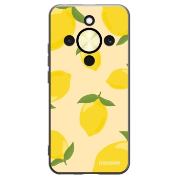 Picasee Honor Magic8 Lite 5G Hülle - Schwarzes Silikon - Limoncella