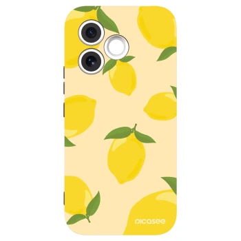 Picasee Honor 600 Lite Hülle - Schwarzes Silikon - Limoncella