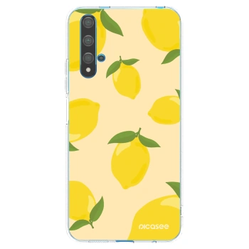 Picasee Huawei Nova 5T Hülle - Transparentes Silikon - Limoncella