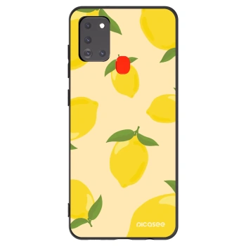 Picasee Samsung Galaxy A21s Hülle - Schwarzes Silikon - Limoncella