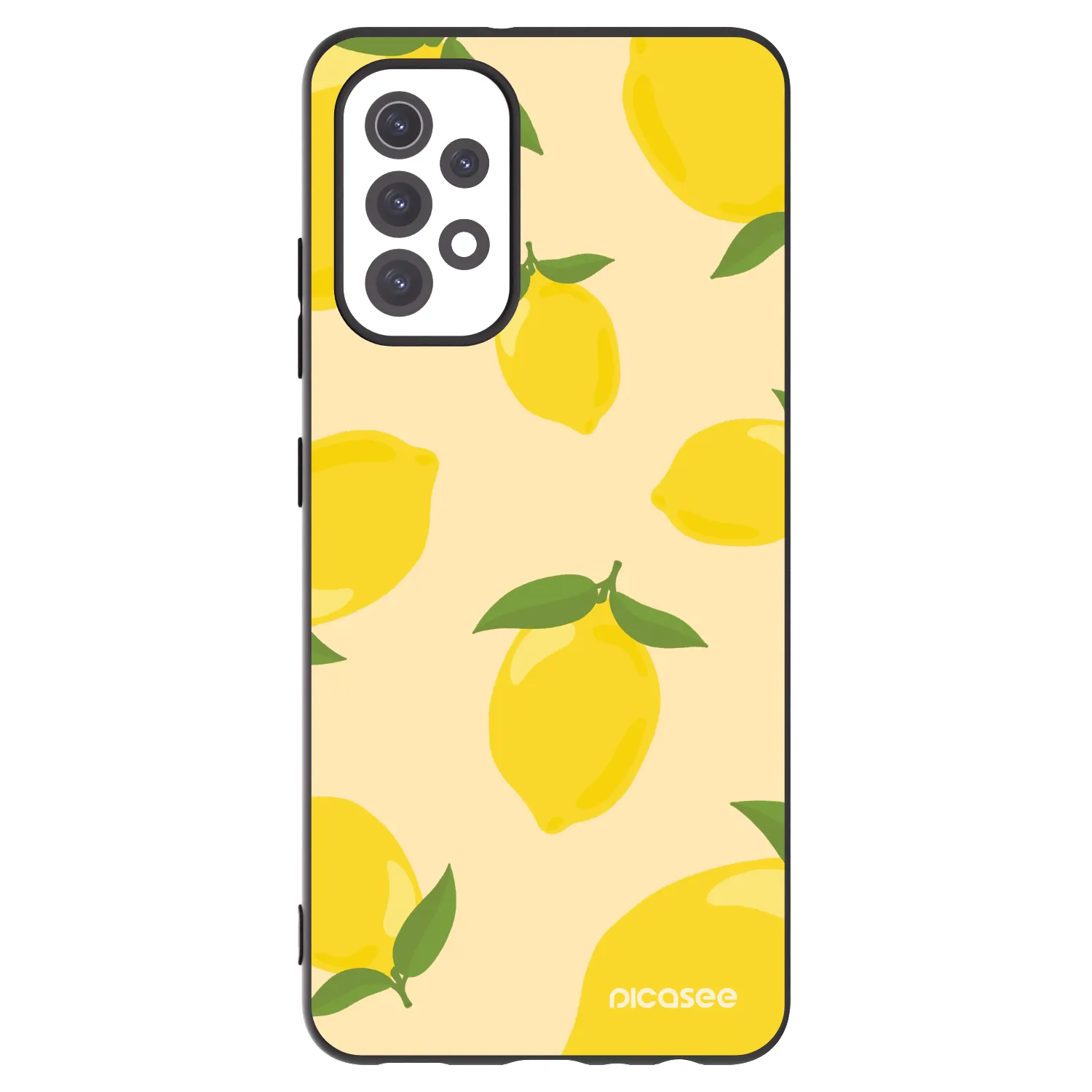 Picasee Samsung Galaxy A32 5G A326B Hülle - Schwarzes Silikon - Limoncella
