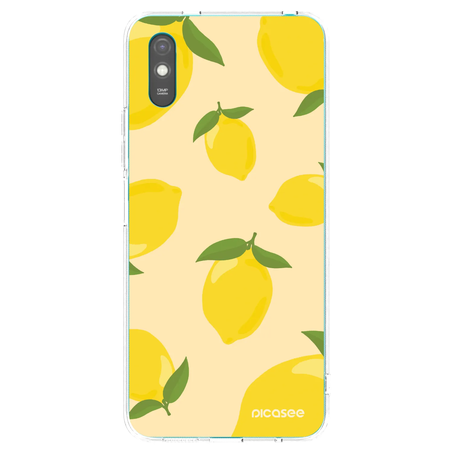 Picasee Xiaomi Redmi 9AT Hülle - Transparentes Silikon - Limoncella