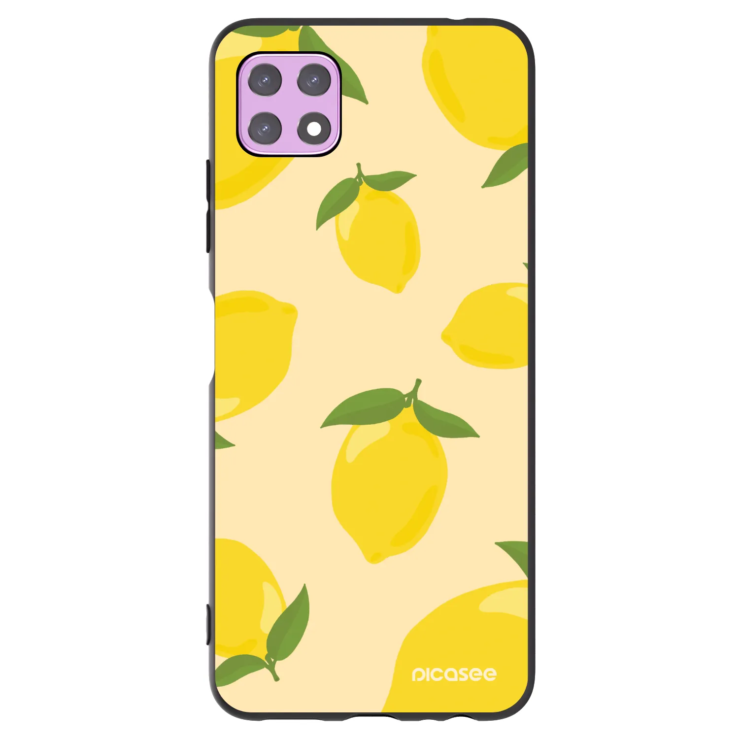Picasee Samsung Galaxy A22 A226B 5G Hülle - Schwarzes Silikon - Limoncella