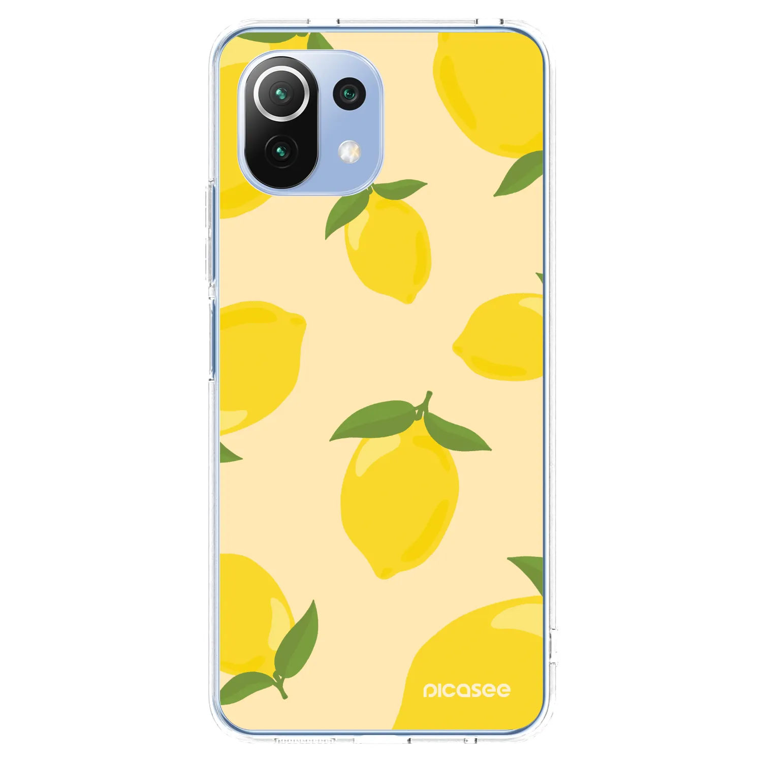 Picasee Xiaomi 11 Lite 5G NE Hülle - Transparentes Silikon - Limoncella
