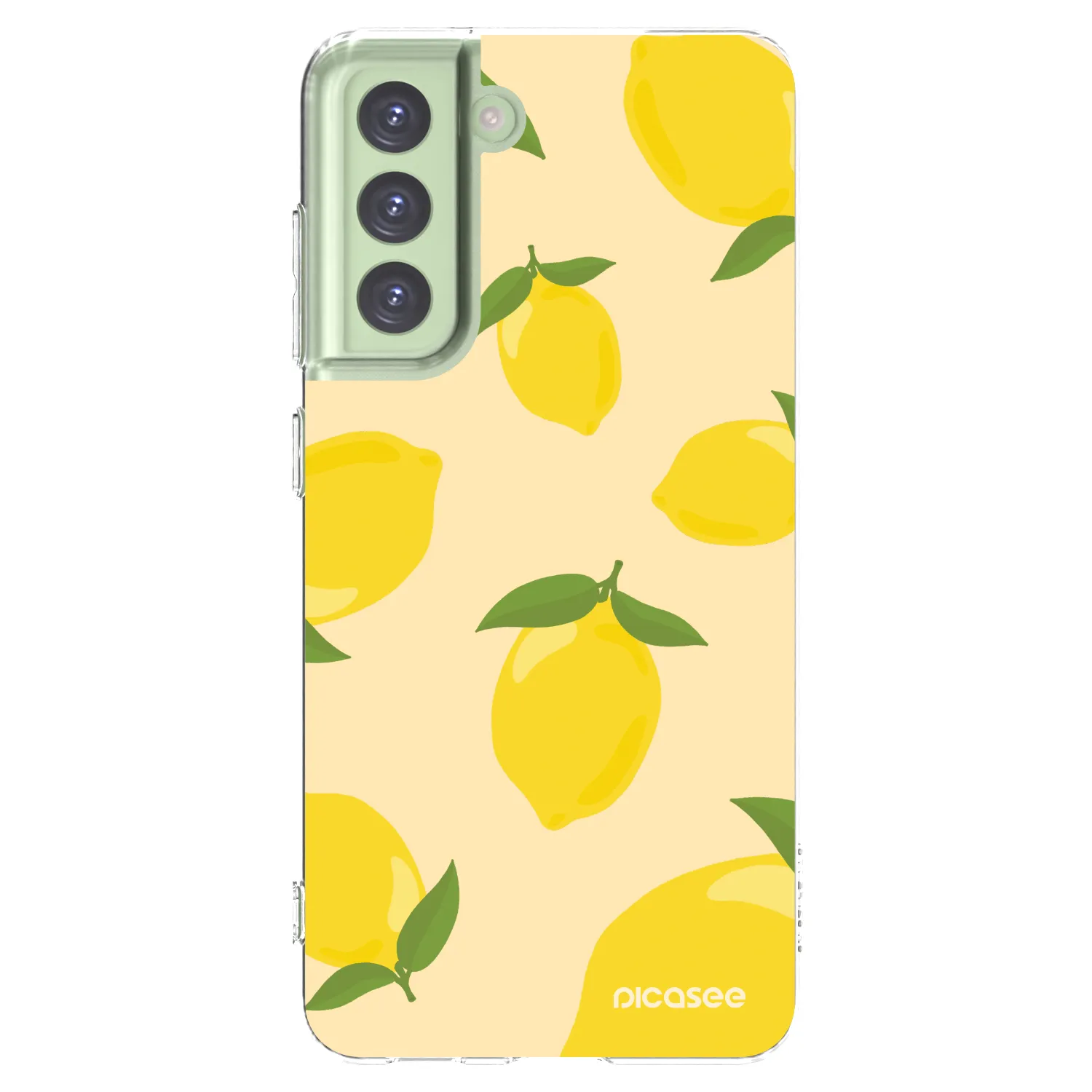 Picasee Samsung Galaxy S21 FE 5G Hülle - Transparentes Silikon - Limoncella