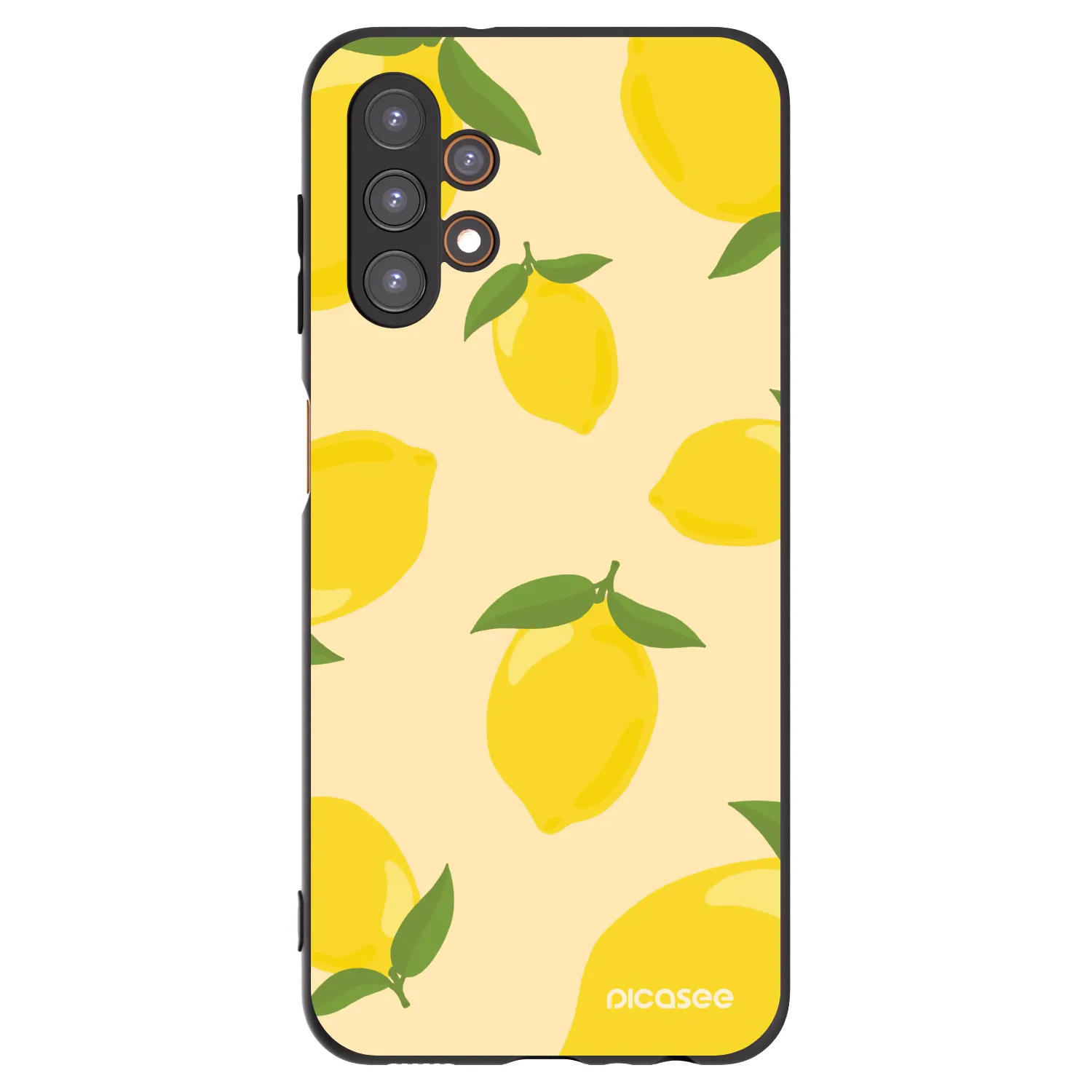 Picasee Samsung Galaxy A13 4G A135 Hülle - Schwarzes Silikon - Limoncella