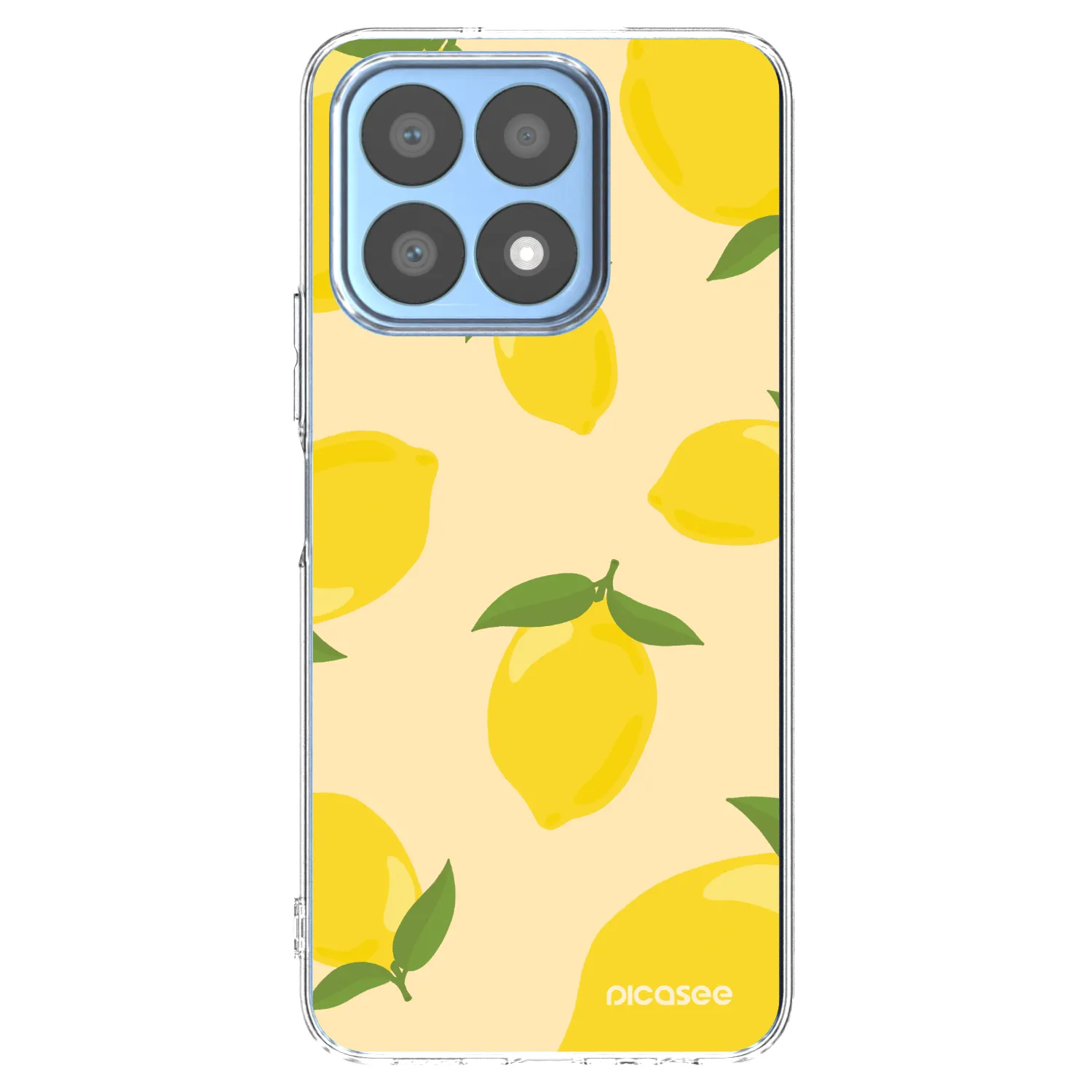 Picasee Honor X8a Hülle - Transparentes Silikon - Limoncella