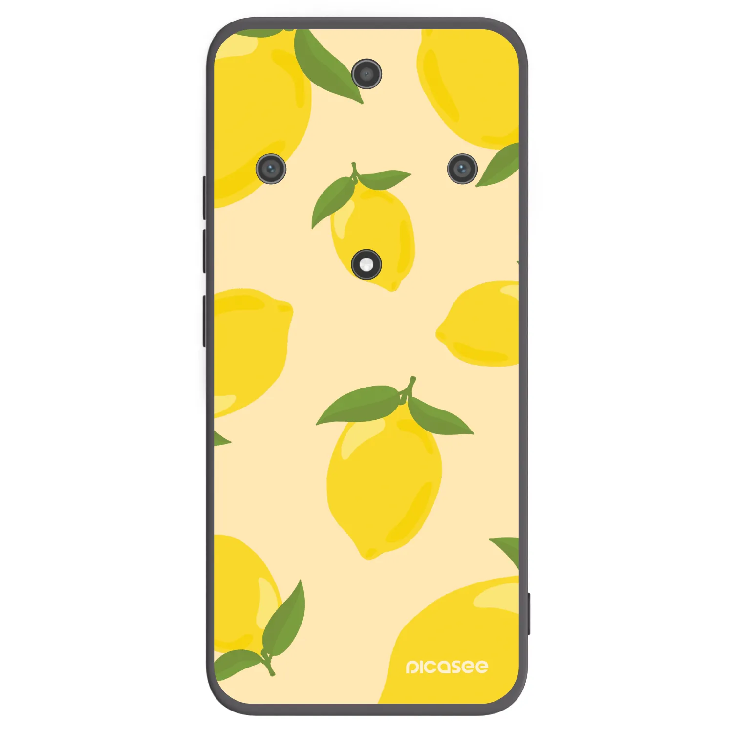 Picasee Honor Magic5 Lite 5G Hülle - Schwarzes Silikon - Limoncella