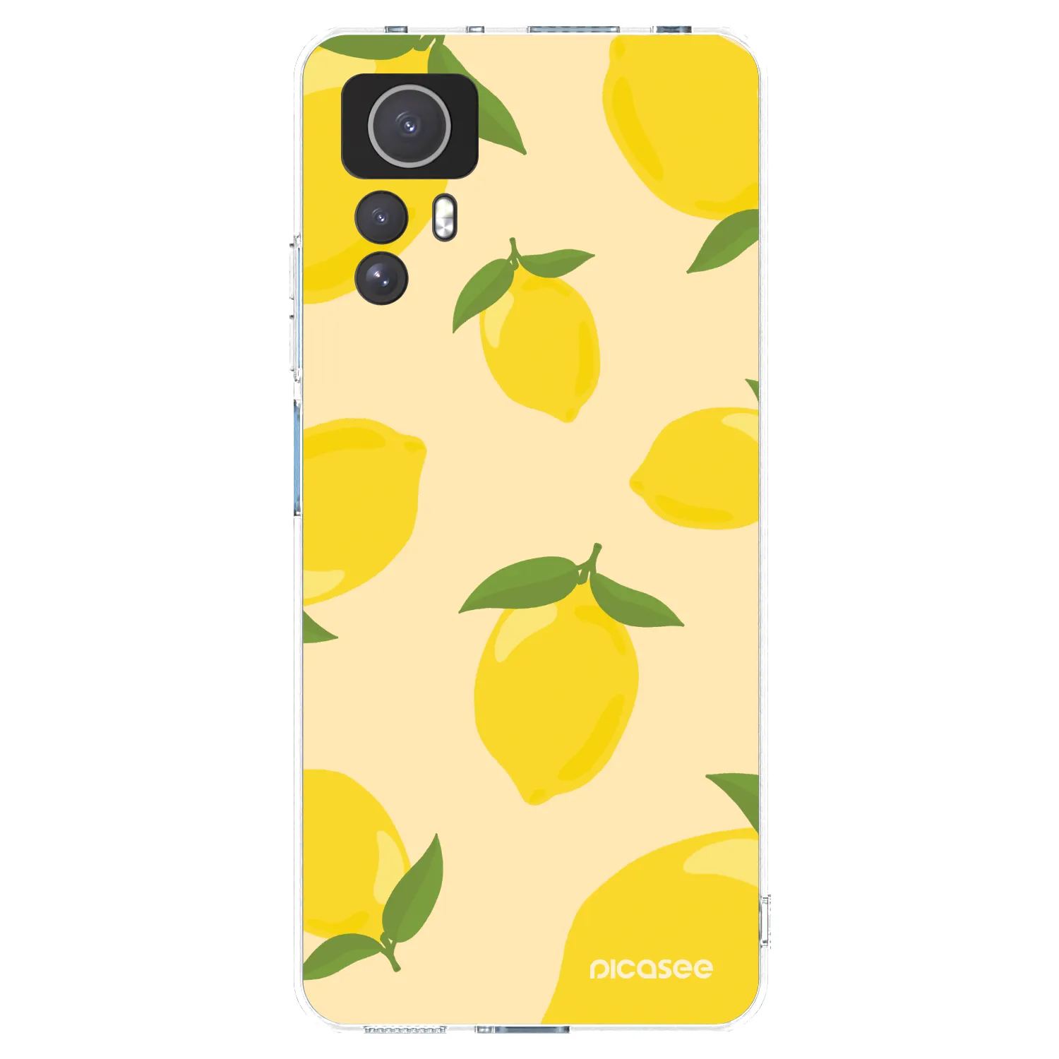 Picasee Xiaomi Redmi Note 12S Hülle - Transparentes Silikon - Limoncella