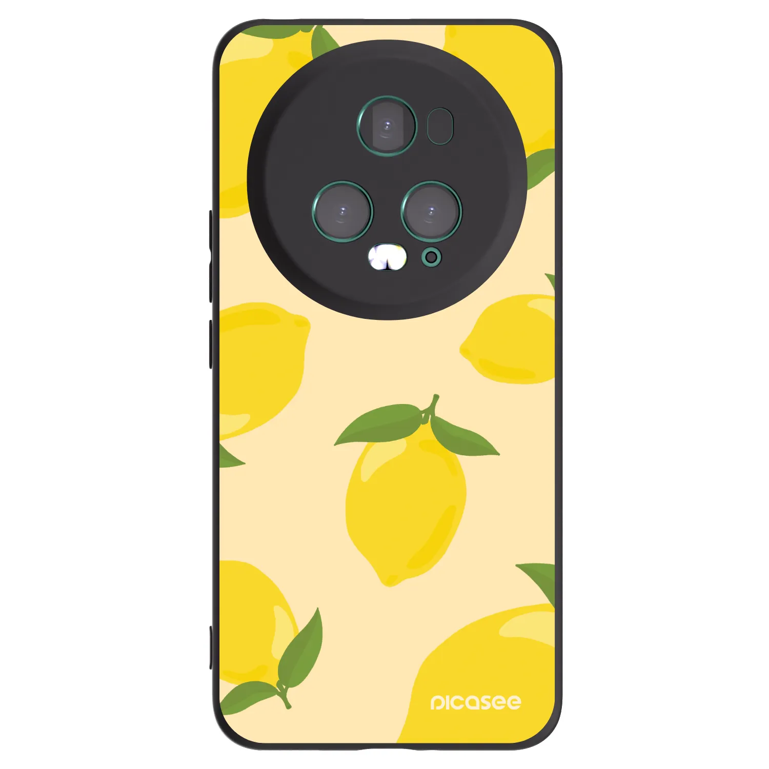 Picasee Honor Magic5 Pro Hülle - Schwarzes Silikon - Limoncella