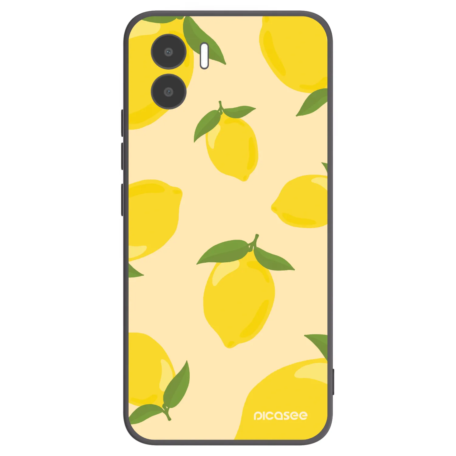 Picasee Xiaomi Redmi A2 Hülle - Schwarzes Silikon - Limoncella
