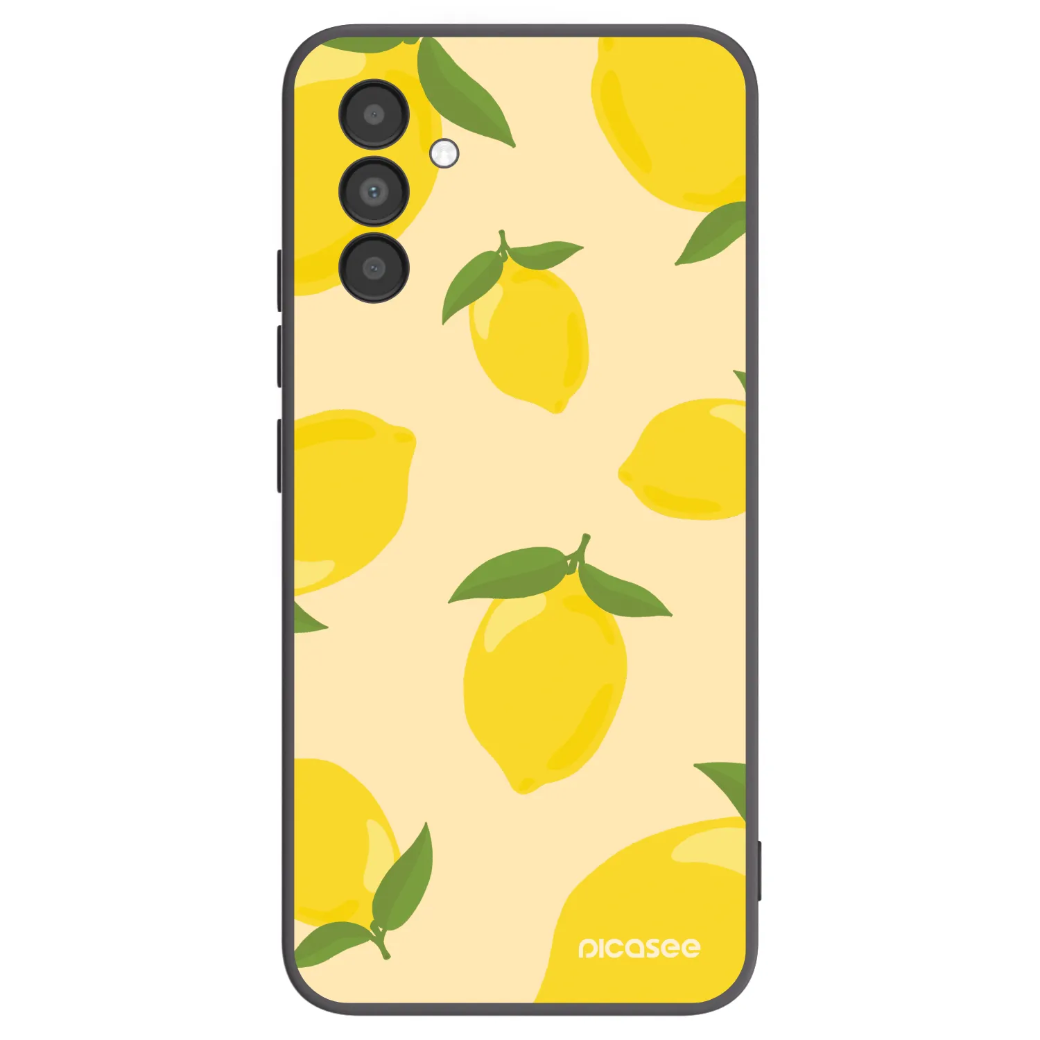 Picasee Samsung Galaxy A04s A047F Hülle - Schwarzes Silikon - Limoncella