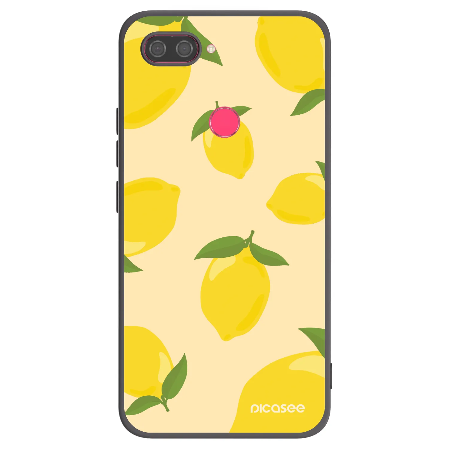 Picasee Xiaomi Mi 8 Lite Hülle - Schwarzes Silikon - Limoncella