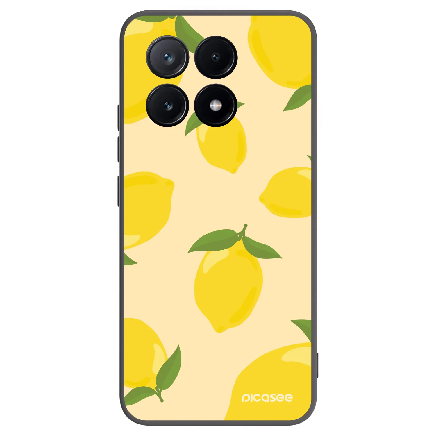 Picasee Xiaomi Poco X6 Pro Hülle - Schwarzes Silikon - Limoncella