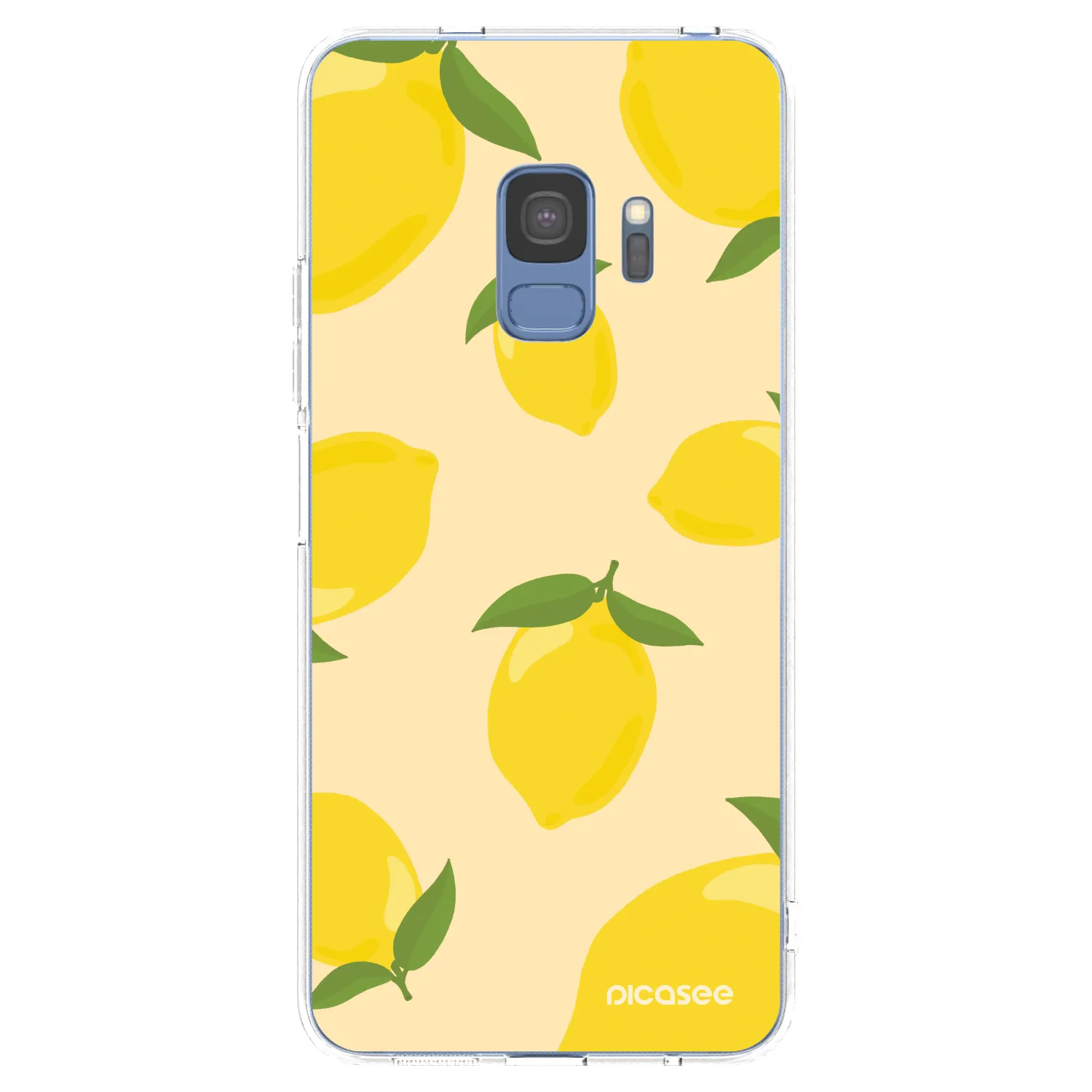 Picasee Samsung Galaxy S9 G960F Hülle - Transparentes Silikon - Limoncella