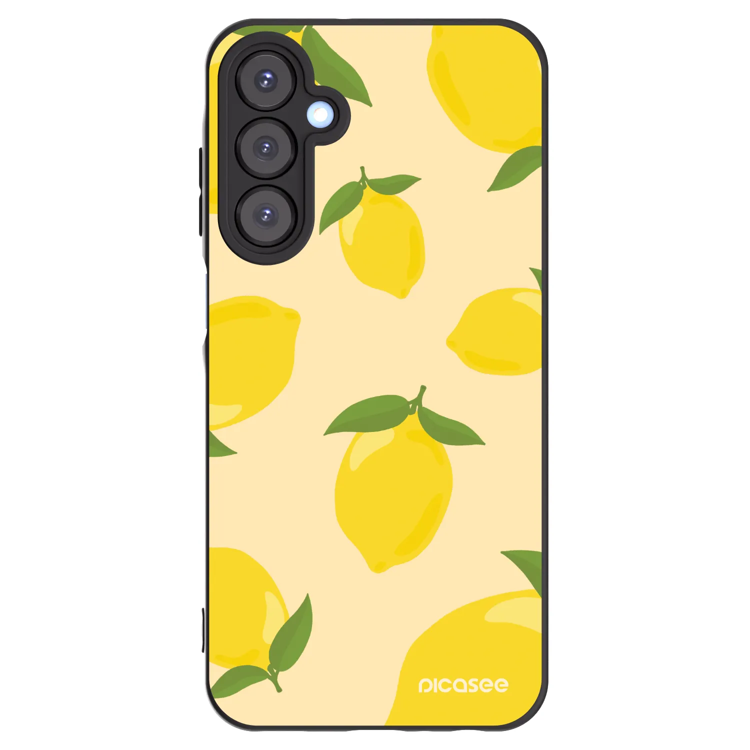 Picasee Samsung Galaxy A25 A256B 5G Hülle - Schwarzes Silikon - Limoncella