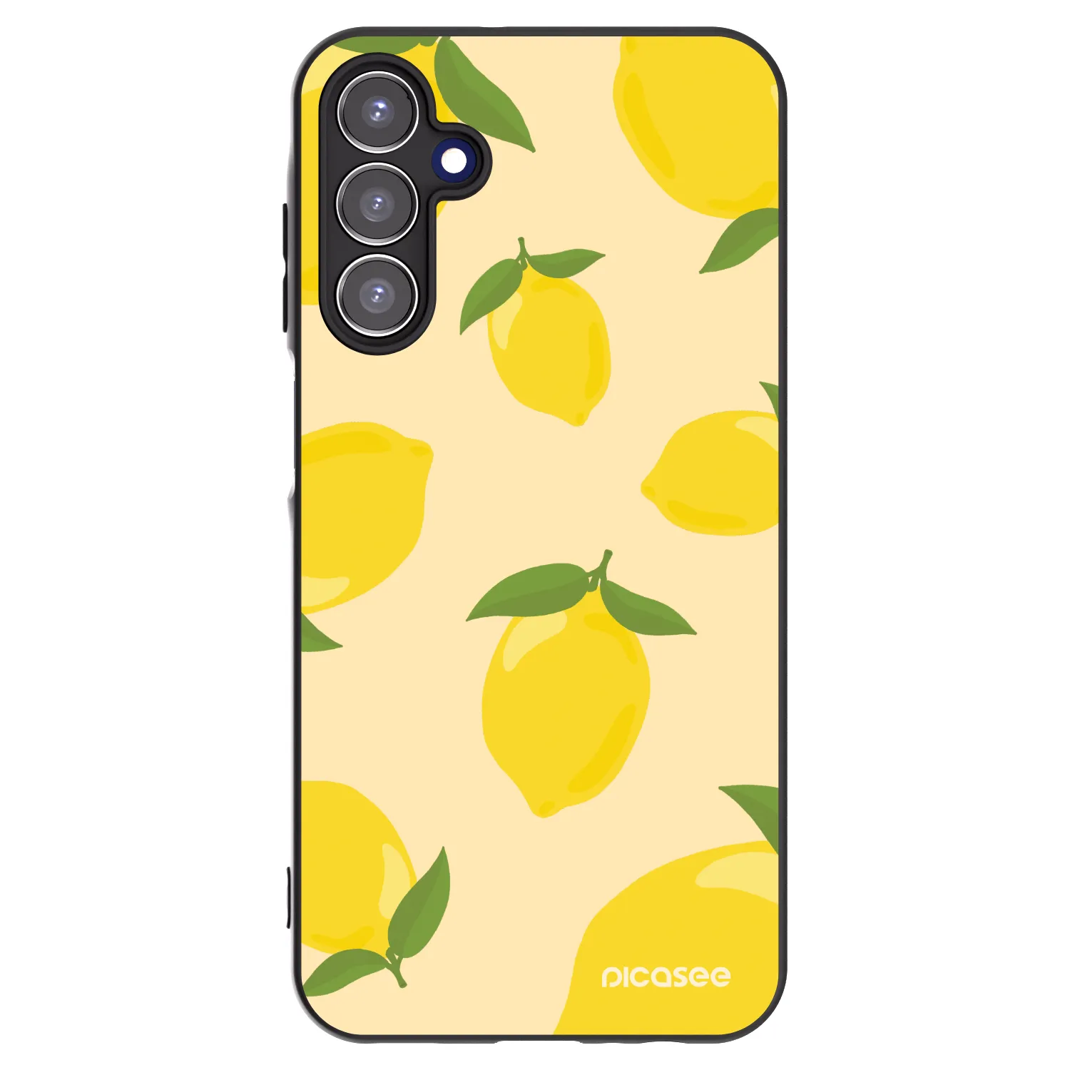Picasee Samsung Galaxy A15 A155F 4G Hülle - Schwarzes Silikon - Limoncella