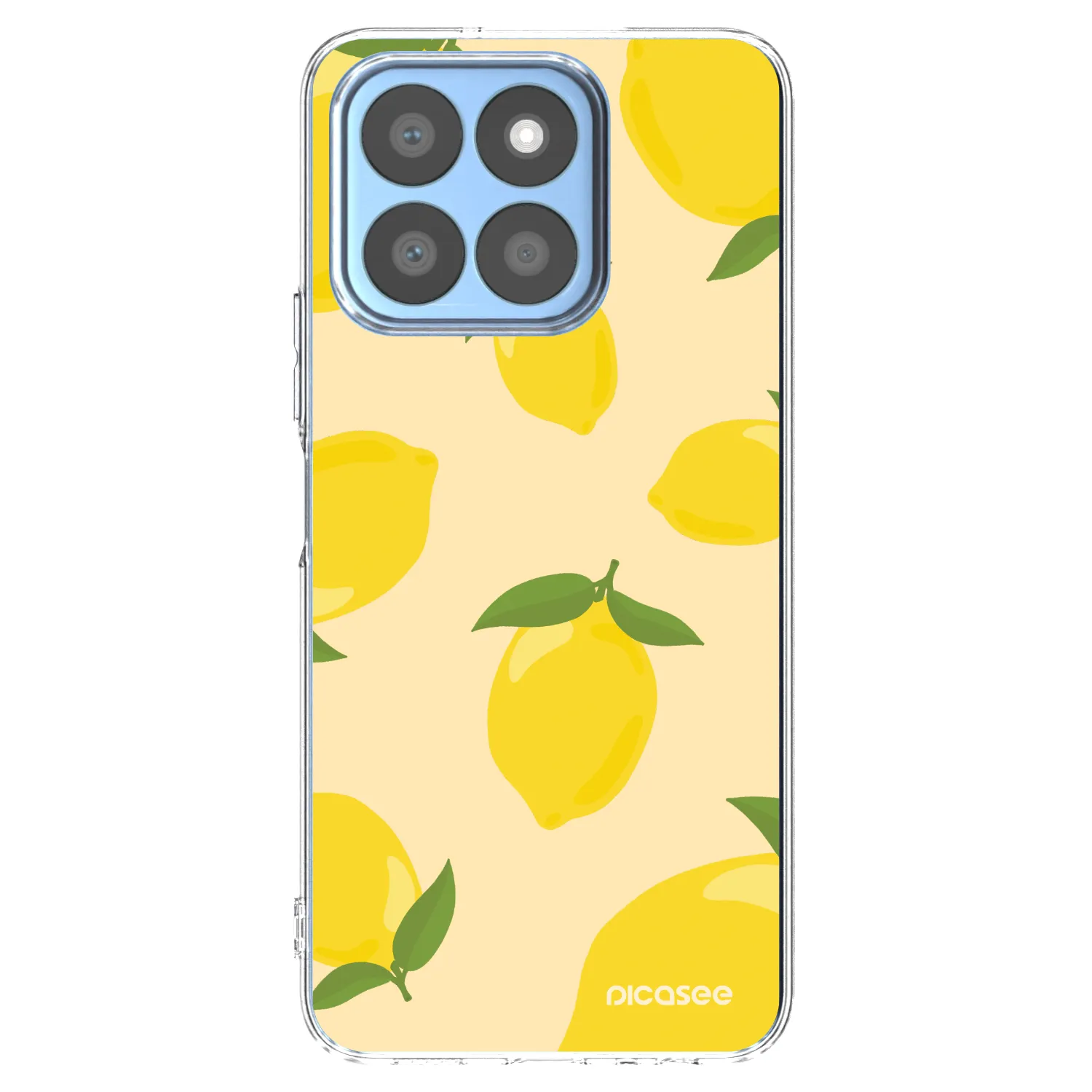 Picasee Honor X8b Hülle - Transparentes Silikon - Limoncella