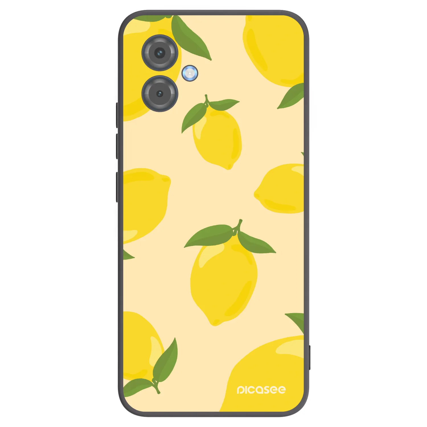Picasee Motorola Moto G14 Hülle - Schwarzes Silikon - Limoncella