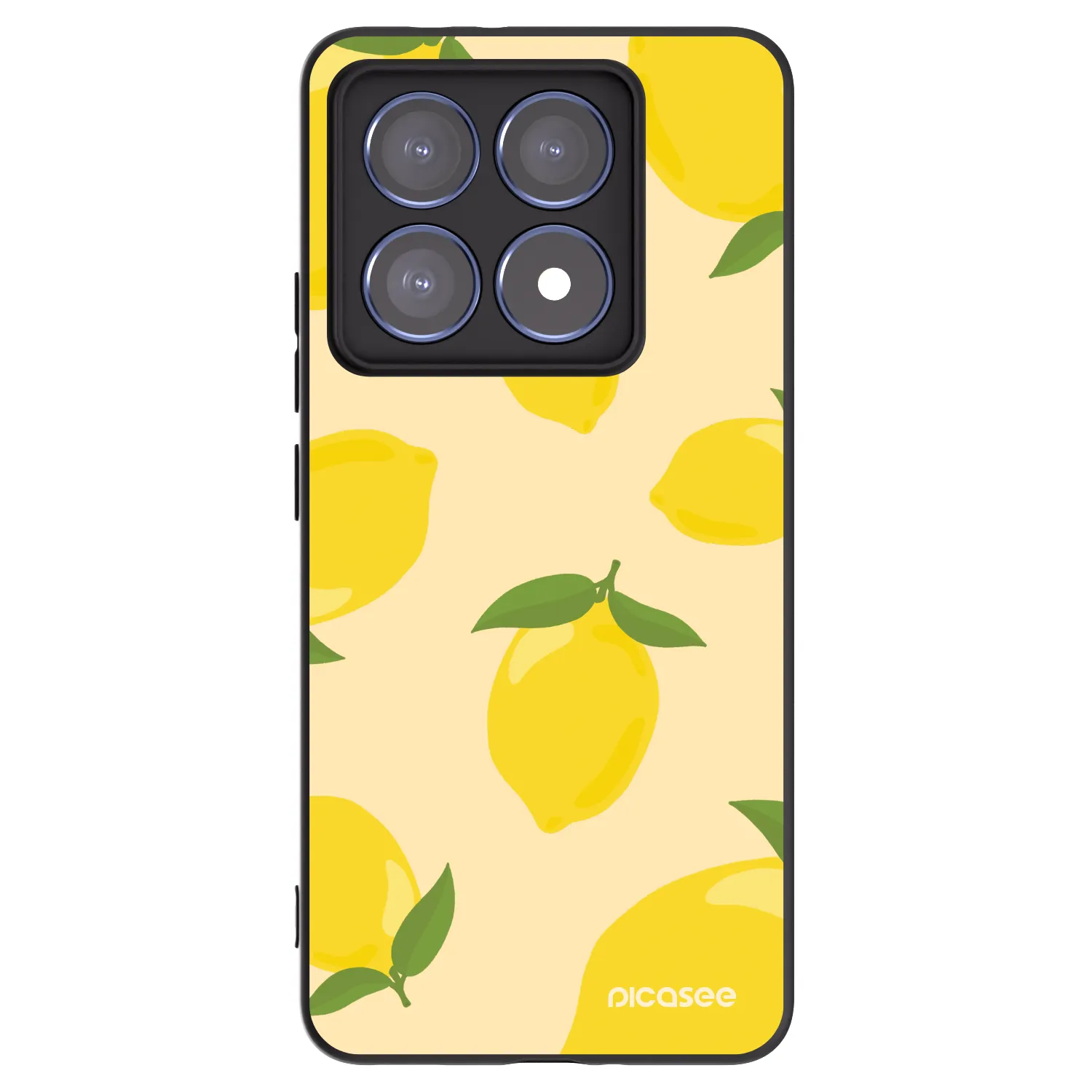 Picasee Xiaomi 14T Pro Hülle - Schwarzes Silikon - Limoncella