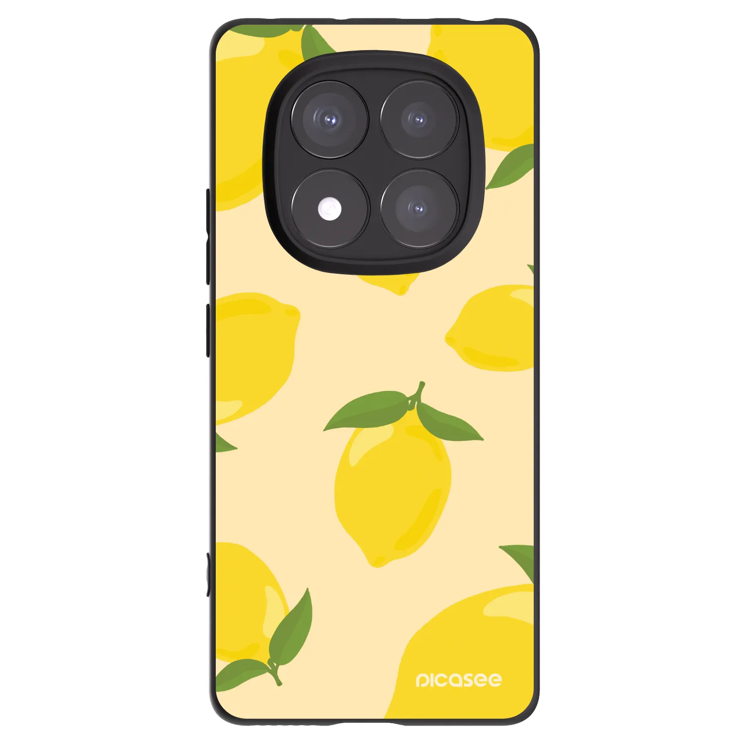 Picasee Xiaomi Redmi Note 14 Pro+ 5G Hülle - Schwarzes Silikon - Limoncella