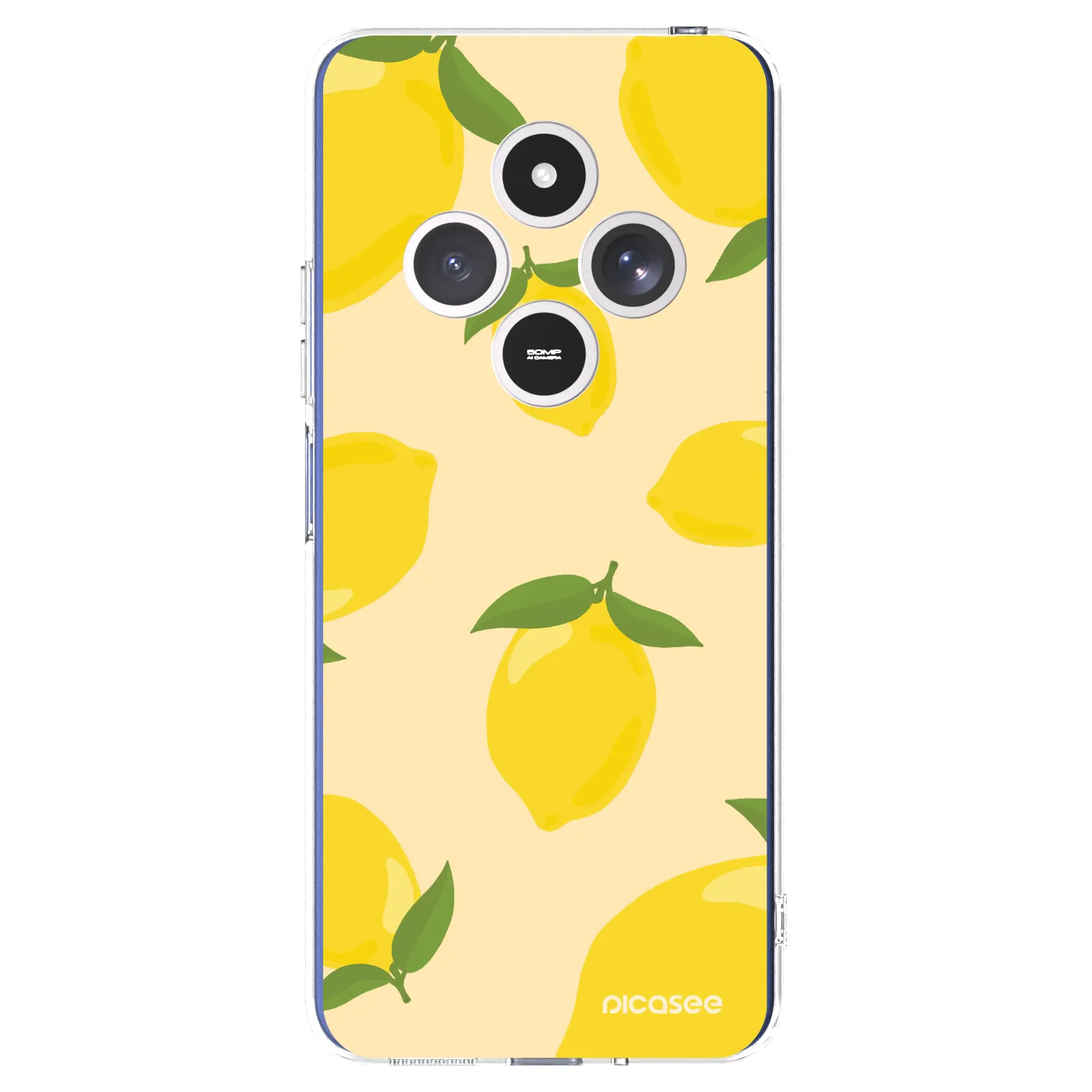 Picasee Xiaomi Redmi 14C Hülle - Transparentes Silikon - Limoncella