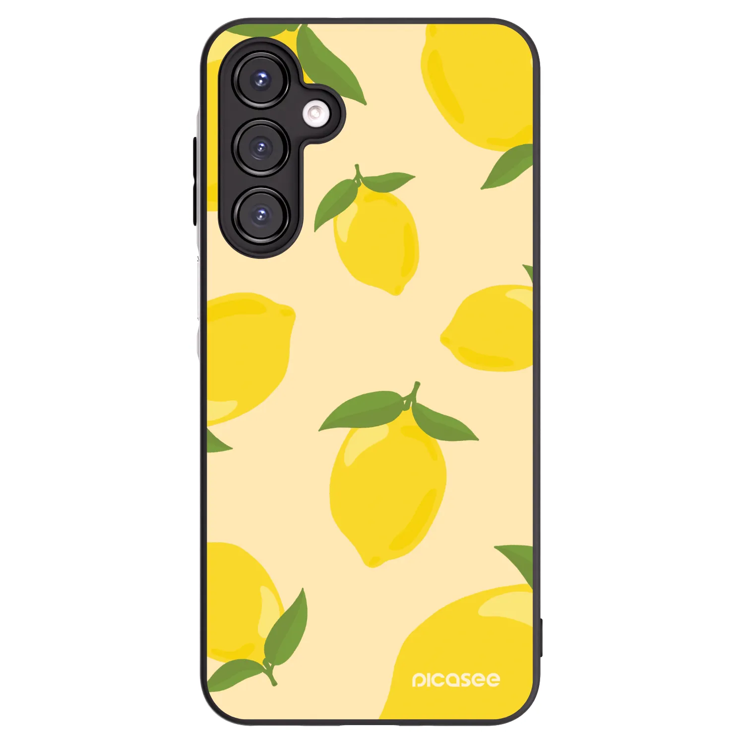 Picasee Samsung Galaxy A16 5G Hülle - Schwarzes Silikon - Limoncella