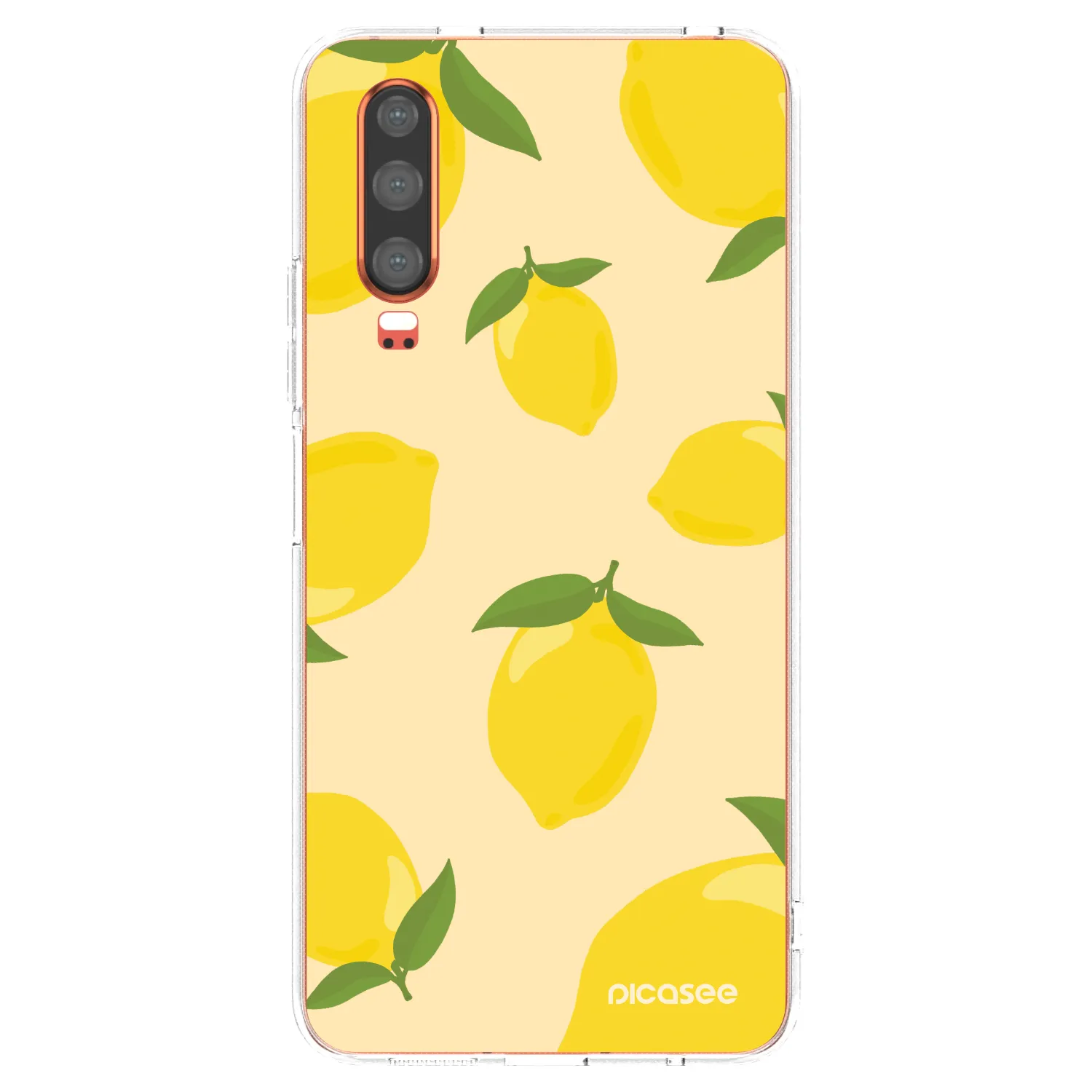 Picasee Huawei P30 Hülle - Transparentes Silikon - Limoncella