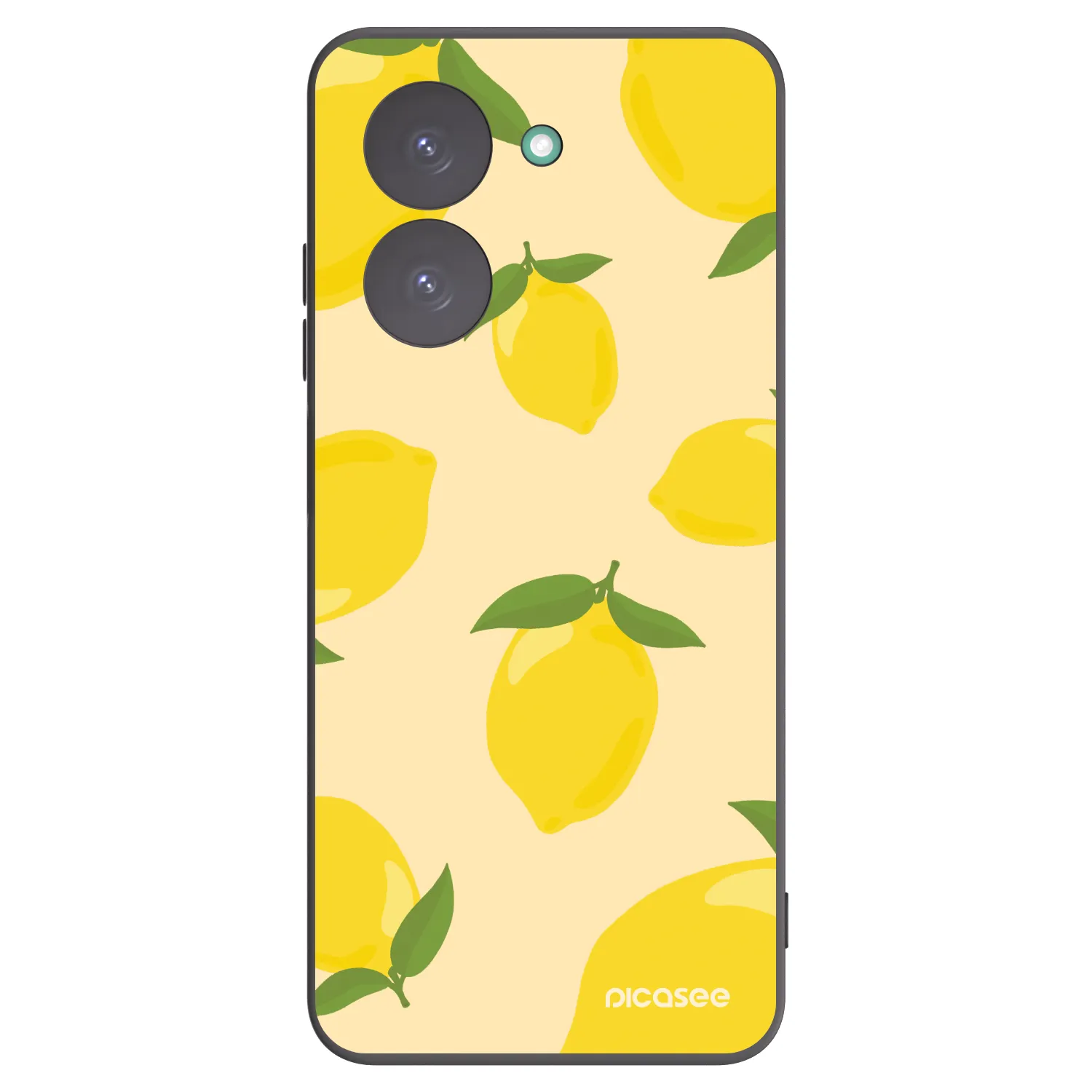 Picasee Xiaomi Redmi A5 Hülle - Schwarzes Silikon - Limoncella