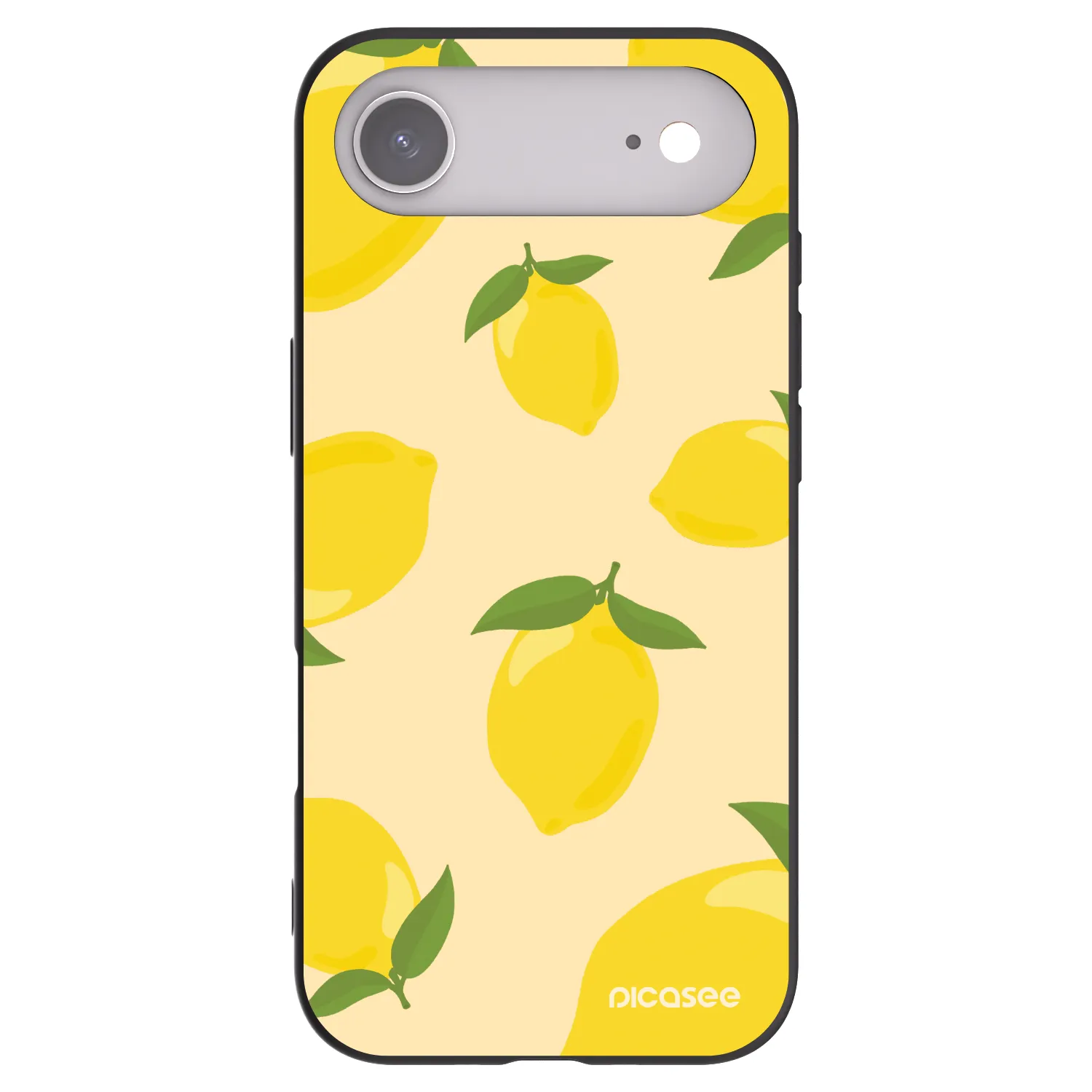 Picasee Apple iPhone Air Hülle - Schwarzes Silikon - Limoncella