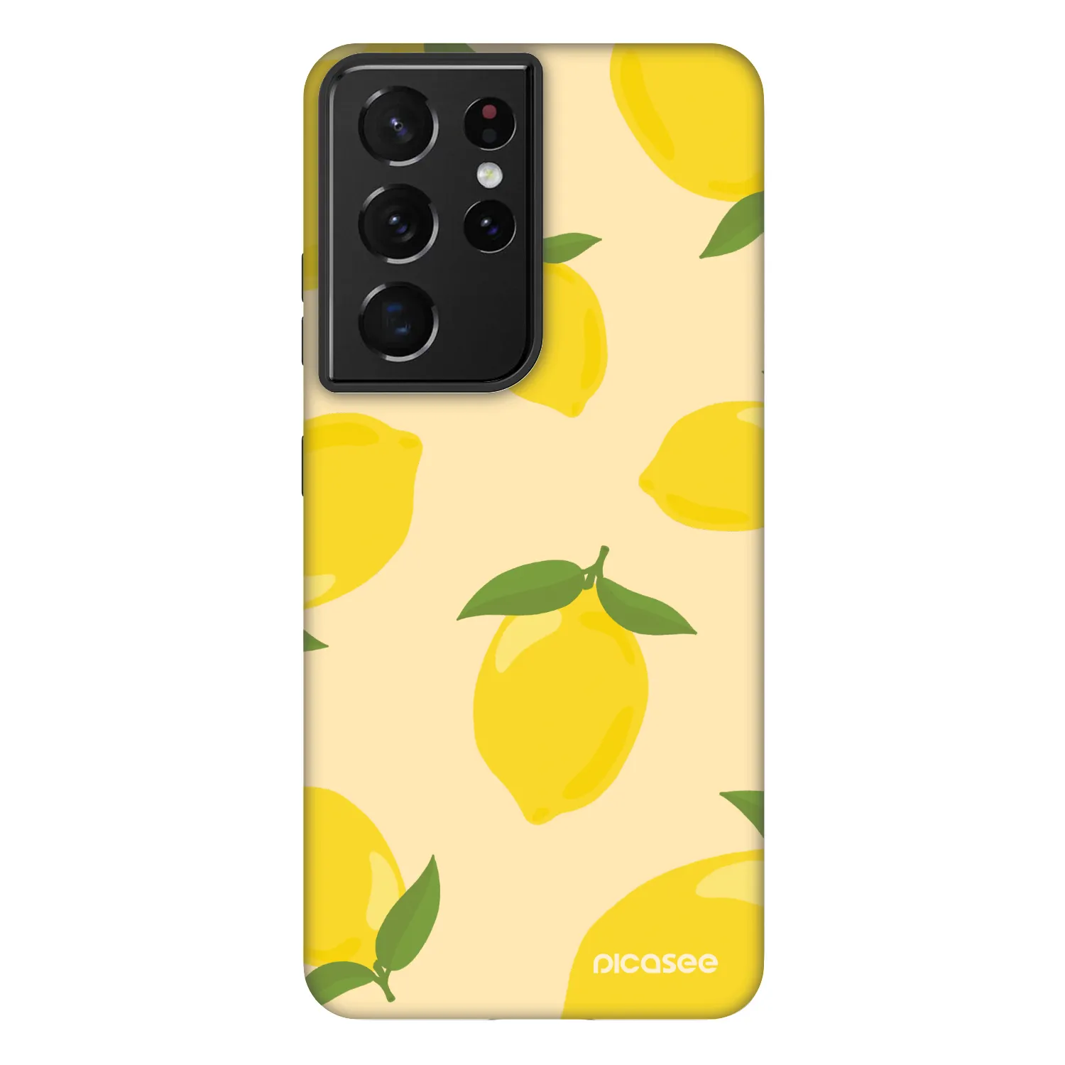 Picasee Fashion Case für Samsung Galaxy S21 Ultra 5G G998B - Limoncella