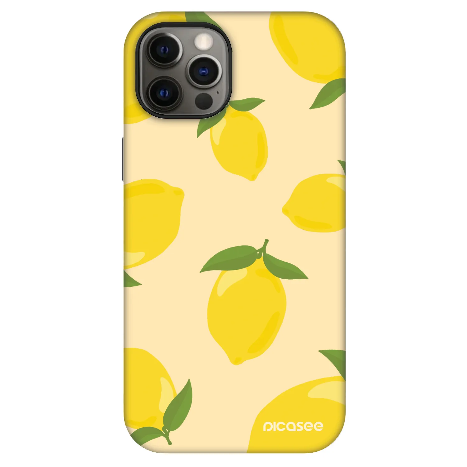 Picasee Fashion Case MagSafe für Apple iPhone 12 Pro - Limoncella
