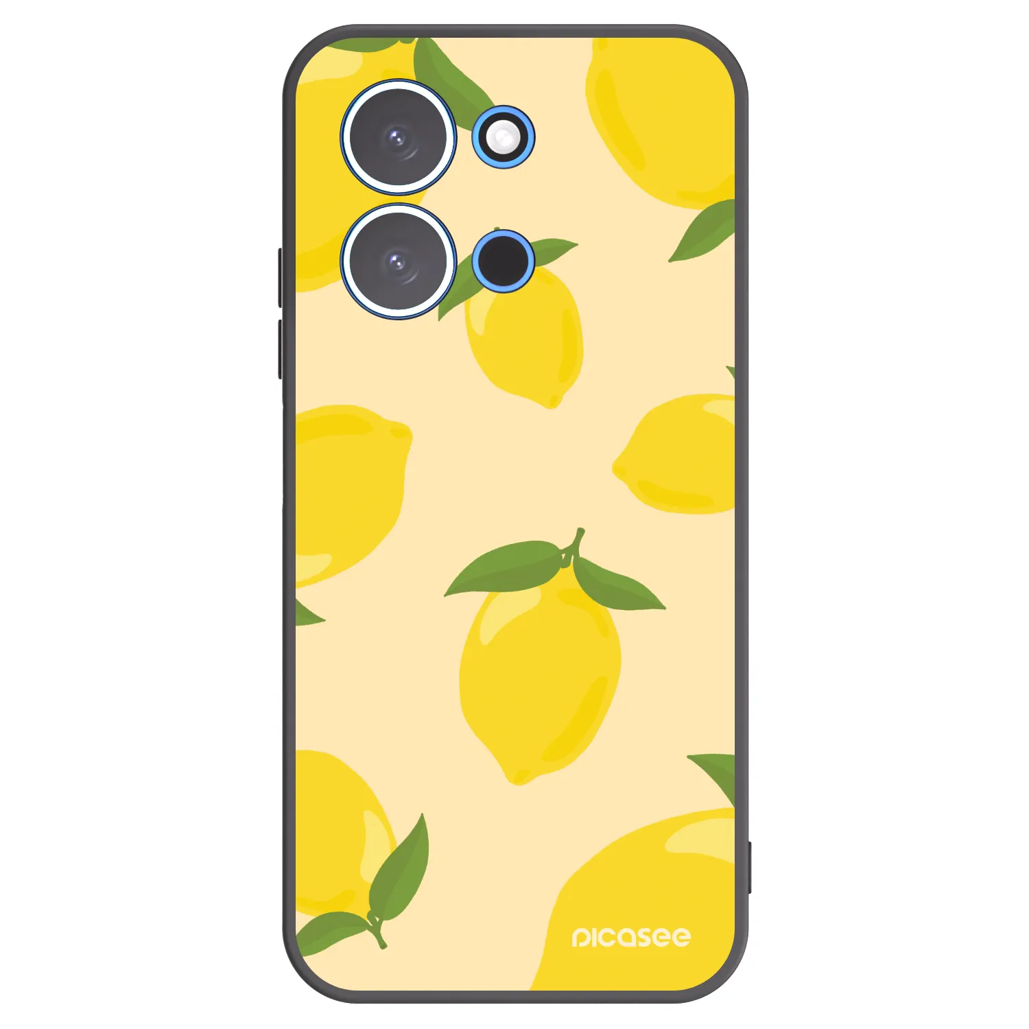 Picasee Xiaomi Redmi 15C 4G Hülle - Schwarzes Silikon - Limoncella