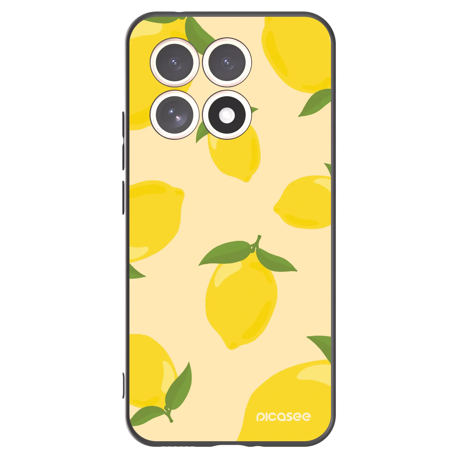 Picasee Xiaomi 15T Hülle - Schwarzes Silikon - Limoncella
